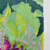 morgane sachetat dessin original œuvre oeuvre originale feutre coleus coléus fleur plante